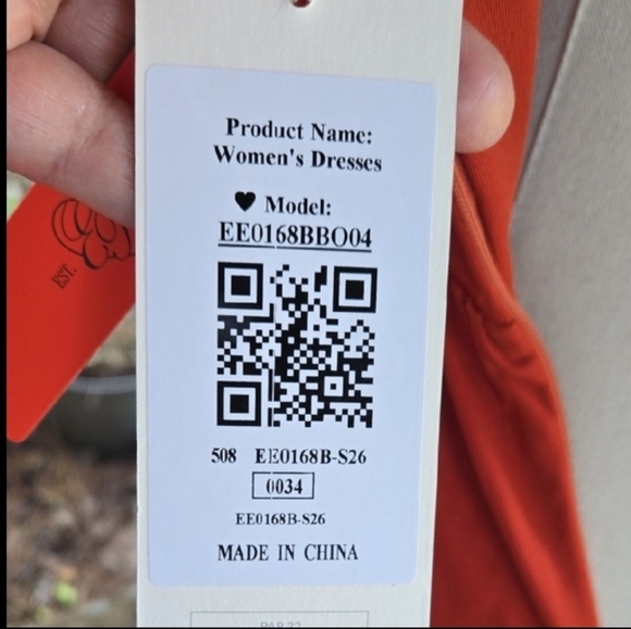 Ever Pretty Chiffon High Slit Sleeveless Formal Dress In Burnt Orange Size 4 - Picture 16 of 16